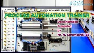 Process Automation Trainer kit Operating demo Video - Ct. 9444001354 - 9677252848