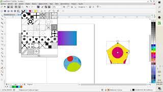 Color de relleno en Corel