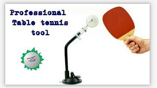 Professional ball training tool. Table tennis coaching