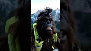 Bigfoot goes on a wilderness adventure