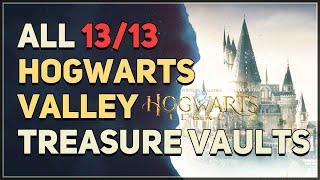 All Hogwarts Valley Treasure Vaults Puzzles Hogwarts Legacy