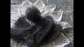 #носки#спицы#   Носки из троицкой пряжи двумя спицами