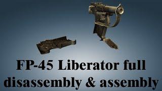 FP-45 Liberator: full disassembly & assembly