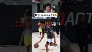 Alijah arenas is tuff #reels #basketball #nba #kd #alijaharenas #justmaalik #streamer