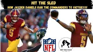 Hit The Sled Jayden Daniels' Scrambles: Commanders' Path to Victory