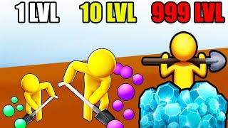 MAX LEVEL in Dig Deep (Gameplay Walkthrough)