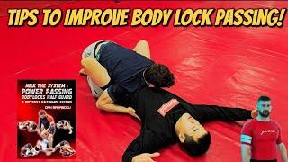 Tips For Improving Body Lock Passing | Milk the System Guard Passing By: Dan Manasoiu