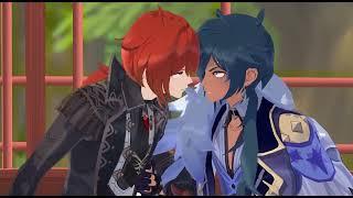 【Genshin Impact MMD】Quarrelling / Keaya x Diluc / Kealuc