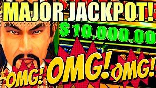 MASSIVE JACKPOT HANDPAY! OMG!! I WANT THIS $10,000 MAJOR!  Slot Machine (ARISTOCRAT GAMING)