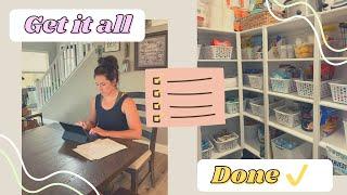 GET IT ALL DONE WITH ME||MOM TO DO LIST MOTIVATION