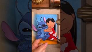 ASMR 1분 다꾸 | lilo & #stitch | #스티치 | #바이올런트 | #journaling | #scrapbooking