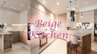 Beige Kitchen Design 2022 || Beige Color Kitchen Cabinets Ideas || Enjinia Channel