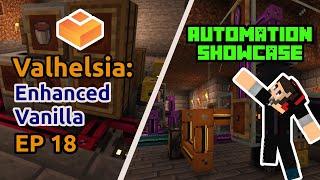 AE2 and TR Automation Showcase  | Ep 18 Valhelsia: Enhanced Vanilla HC | Minecraft 1.18