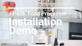 Magiccos FP406 food processor Installation Demo