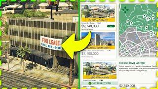 New Eclipse Blvd Garage with 50 Vehicle Slots | HOW TO BUY IT, INTERIOR DETAILS & PRICE (GTA Online)