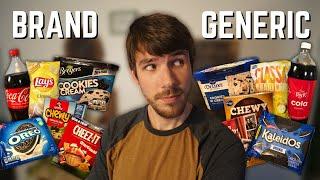 Brand-Name VS. Generic Blind Taste Test: Is There a Difference?