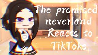 ️SEASON 2 SPOILER️  The Promised NeverLand Reacts To TikToks//Gacha Club (TPN)