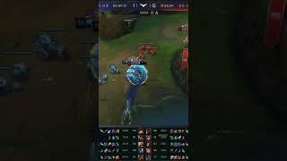 T1 vs KT GAME 2| PERFECT PLAY BY ZEUS INTO ONER GANK | 2024 LCK Spring Split | #lck #shorts