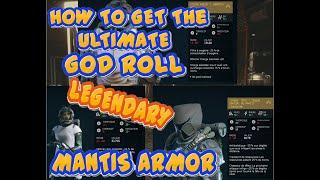 How To Get The BEST GOD ROLL On the MANTIS ARMOR In STARFIELD