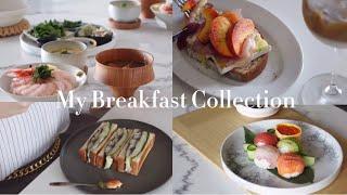 [Compilation] My Breakfast Collection | Records of breakfasts enjoyed in each season