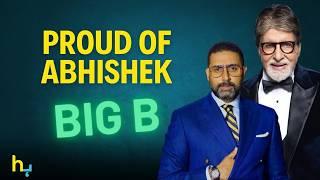 Proud Father Moment! Amitabh Bachchan Applauds Abhishek Bachchan | Hungama Express