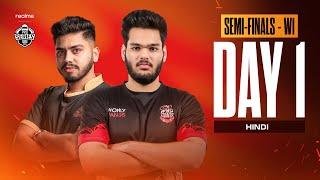 [HINDI] realme BMPS 2025 | Group A, B, C & D | Semi Finals Week 1 - Day 1