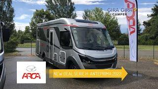 La casa del Camper ARCA Europa New Deal Motorhome Top di gamma ANTEPRIMA 2022 SILENZIO PARLA ARCA