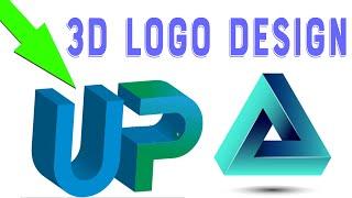 Create 3D Glossy Logo in Illustrator Logos Design Tutorial