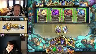 Bunnyhoppor vs Jarla - Semifinal - Hearthstone Grandmasters Europe 2020 Season 1 - Playoffs