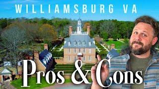 Pros and Cons of Living in Williamsburg VA in 2023