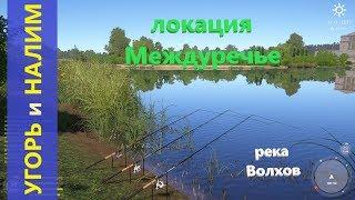 Русская рыбалка 4 - река Волхов - Угорь и налим