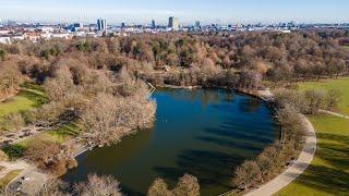 Der Westpark München im Winter || DJI || Stefan Baumgarth || Foto - Video - Drohne