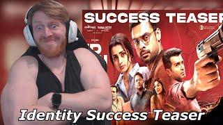 Identity Success Teaser | Tovino Thomas | Trisha | Vinay Rai | Jakes Bejoy • Reaction By Foreigner