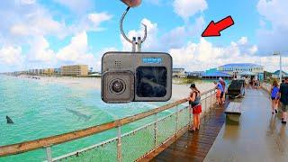 Dropped a GoPro Under the World's Most Dangerous Fishing Pier