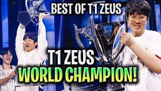 T1 ZEUS MONTAGE WORLDS 2024!  Everything ZEUS did at WORLDS 2024