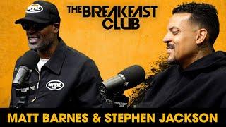 Matt Barnes & Stephen Jackson Talk 'All The Smoke;' Podcast & Book, Kobe, Kamala, Bronny James +More