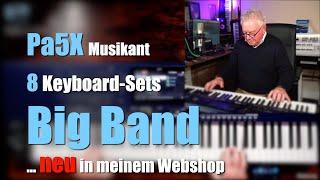 Pa5X Musikant - 8 Keyboard-Sets im Big Band-Sound # 1515