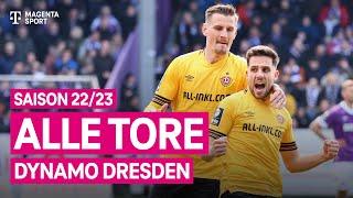 Alle Tore von Dynamo Dresden der Saison 2022/23 | 3. Liga | MAGENTA SPORT