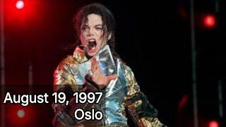 Michael Jackson - HIStory Tour Live In Oslo (August 19, 1997)