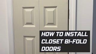 How to install Bi-Fold closet doors