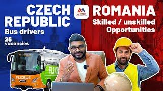 യൂറോപ്പിൽ  ജോലി ചെയ്യാൻ ആഗ്രഹം ഉണ്ടോ  | Albania | Czech Republic | Europe | Unskilled vacancies