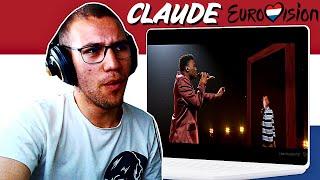Reacting To Claude - C'est La Vie (LIVE) | Netherlands  | First Semi-Final | Eurovision 2025!!!