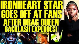 IRONHEART Actress LOSES IT After Drag Queen BACKLASH & Trailer DISASTER! Marvel Does Damage Control