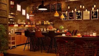 Cozy Coffee Shop Ambience By TM - Background Instrumental Music  Smooth Jazz Ballad Swing to Relax