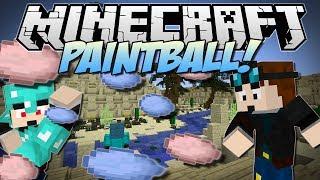 Minecraft | PAINTBALL! (Fast Paced Shootin'!) | Minigame