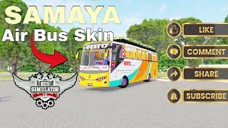 New Samaya bus skin for bus simulator Indonesia @thegamingstudio001 @rkcgamingnepal1