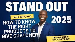 STAND OUT 2025 NEOLIFE BUSINESS TIPS  - How To Know The Right Products To Give Customer #neolife