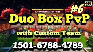 Fortnite Creative - DUOBOX PVP WITHCUSTOM TEAM #creativesummer