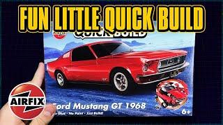 Airfix QuickBuild MUSTANG GT 1968 Build and Review