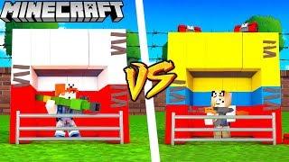 BAZA POLSKA VS BAZA KOLUMBIA - MINECRAFT | Vito vs Bella